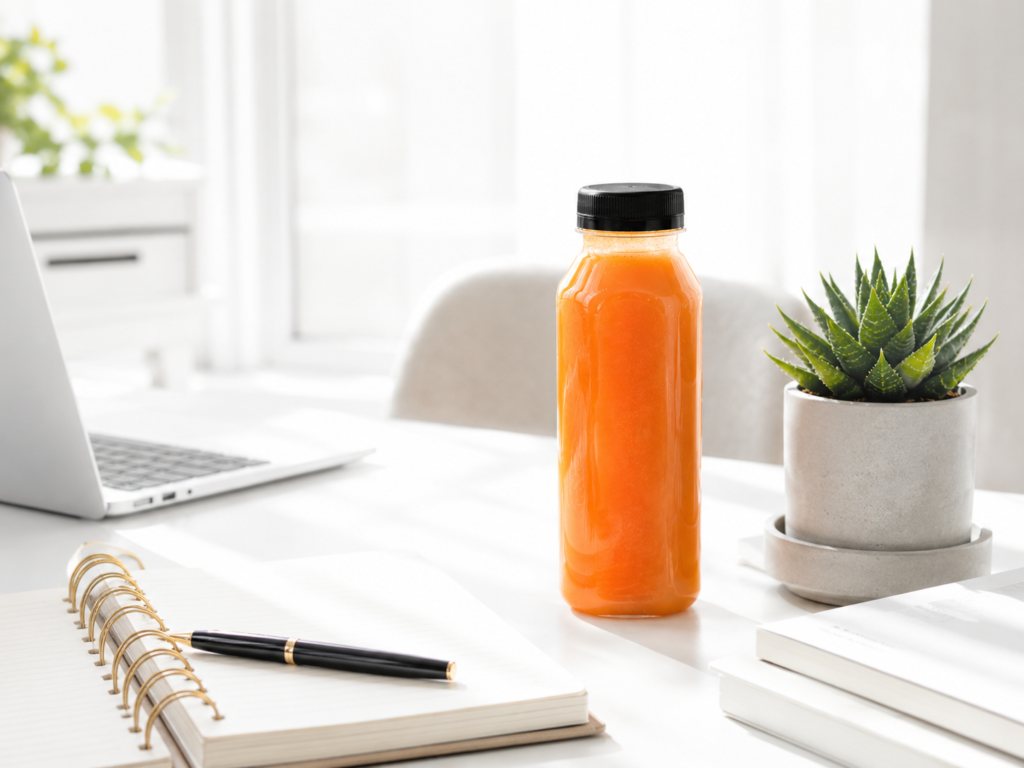 Bouteille de jus Zynatroze bio pour la clarté mentale et la mémoire